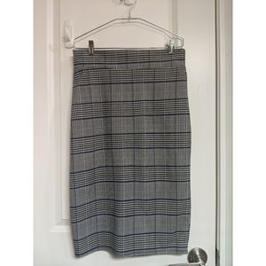 Multicolor midi skirt